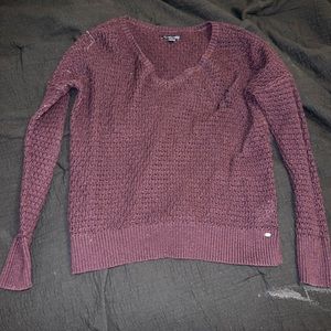 Purple American eagle sweater. Size small.